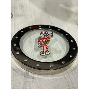 Reddi Kilowatt lapel pin plastic, rare energy company, vintage advertising